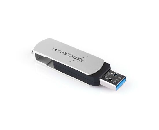 USB флеш накопитель eXceleram 16GB P2 Series White/Black USB 3.1 Gen 1 (EXP2U3WHB16), изображение 5 USB флеш накопитель eXceleram 16GB P2 Series White/Black USB 3.1 Gen 1 (EXP2U3WHB16), изображение 5