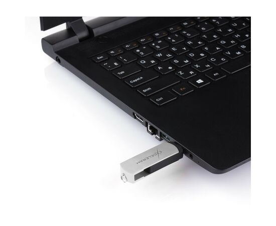 USB флеш накопитель eXceleram 32GB P2 Series White/Black USB 3.1 Gen 1 (EXP2U3WHB32), изображение 7 USB флеш накопитель eXceleram 32GB P2 Series White/Black USB 3.1 Gen 1 (EXP2U3WHB32), изображение 7