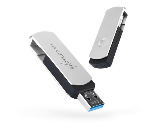 USB флеш накопитель eXceleram 32GB P2 Series White/Black USB 3.1 Gen 1 (EXP2U3WHB32)