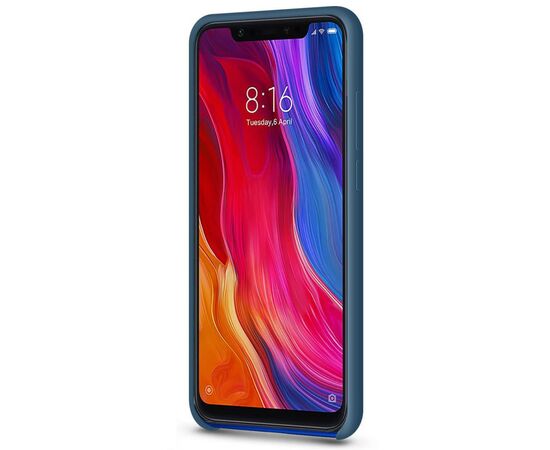 Чехол для моб. телефона MakeFuture Silicone Case Xiaomi Mi8 Blue (MCS-XM8BL), изображение 5 Чехол для моб. телефона MakeFuture Silicone Case Xiaomi Mi8 Blue (MCS-XM8BL), изображение 5