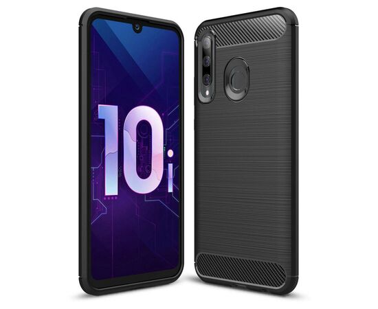 Чохол до моб. телефона Laudtec для Huawei P Smart 2019 Carbon Fiber (Black) (LT-PST19)
