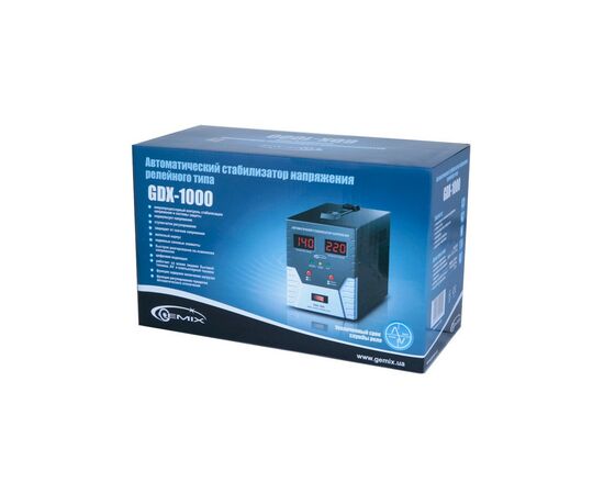 Стабилизатор Gemix GDX-1000, изображение 4 Стабилизатор Gemix GDX-1000, изображение 4