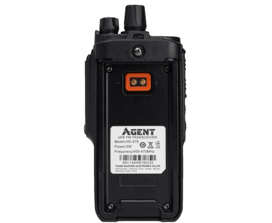 Портативная рация Agent AR-S78, изображение 7 Портативная рация Agent AR-S78, изображение 7