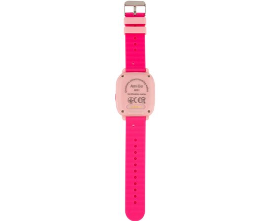 Смарт-часы Amigo GO001 iP67 Pink, изображение 5 Смарт-часы Amigo GO001 iP67 Pink, изображение 5