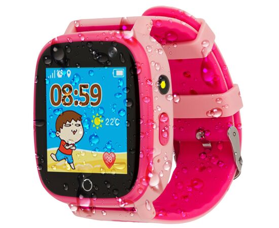 Смарт-часы Amigo GO001 iP67 Pink, изображение 7 Смарт-часы Amigo GO001 iP67 Pink, изображение 7
