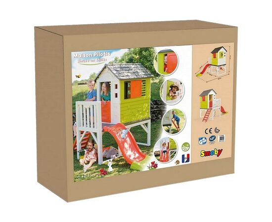 Ігровий будиночок Smoby Будинок Літній відпочинок на опорах (810800), зображення 4 Ігровий будиночок Smoby Будинок Літній відпочинок на опорах (810800), зображення 4