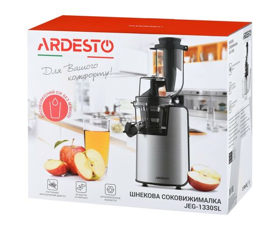Соковыжималка Ardesto JEG-1330SL, изображение 12 Соковыжималка Ardesto JEG-1330SL, изображение 12