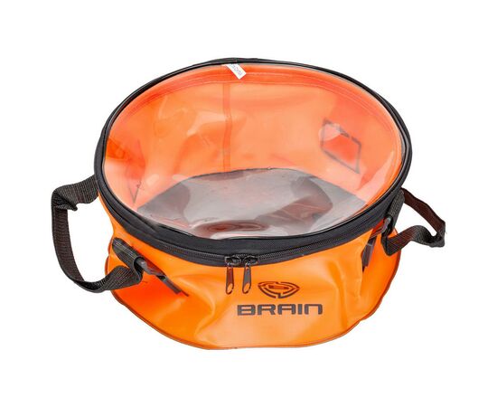 Ведро для прикормки Brain fishing EVA для прикормки 30х13cm с крышкой (1858.50.85)