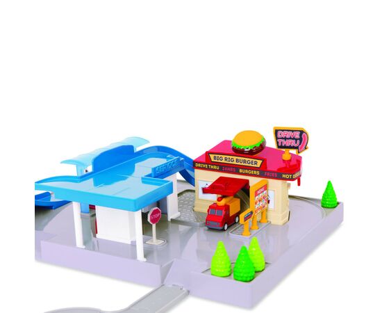 Игровой набор Driven POCKET SERIES DINE & DRIVE PIT STOP (WH1075Z), изображение 3 Игровой набор Driven POCKET SERIES DINE & DRIVE PIT STOP (WH1075Z), изображение 3