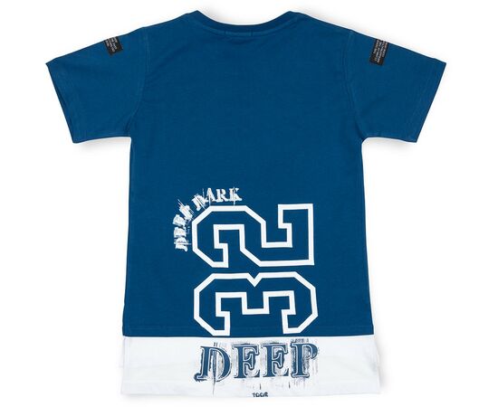 Футболка детская Haknur "32" (7182-146B-indigo), изображение 2 Футболка детская Haknur "32" (7182-146B-indigo), изображение 2