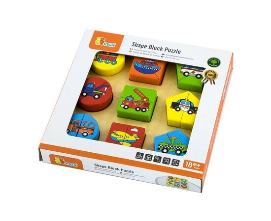 Развивающая игрушка Viga Toys Формы. Транспорт (59586), изображение 2 Развивающая игрушка Viga Toys Формы. Транспорт (59586), изображение 2