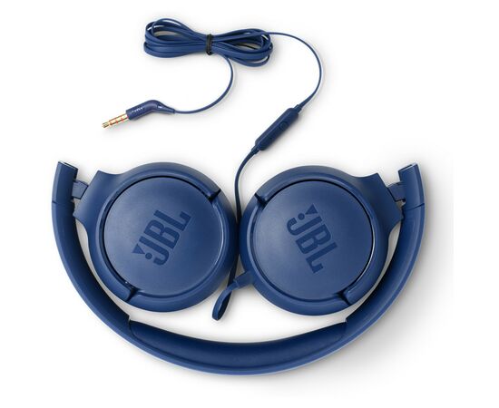 Наушники JBL T500 Blue (JBLT500BLU), изображение 4 Наушники JBL T500 Blue (JBLT500BLU), изображение 4