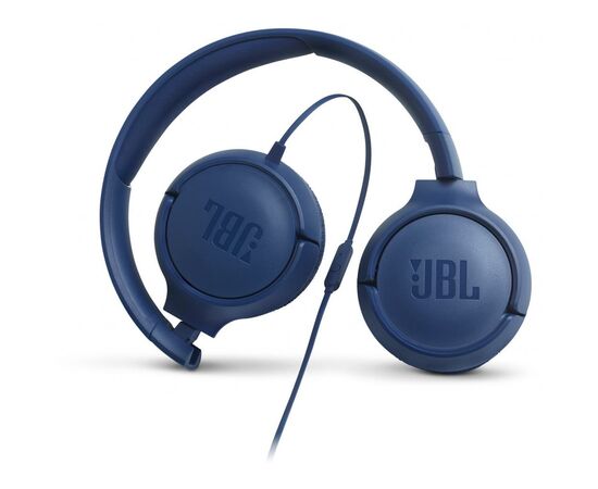 Наушники JBL T500 Blue (JBLT500BLU), изображение 5 Наушники JBL T500 Blue (JBLT500BLU), изображение 5