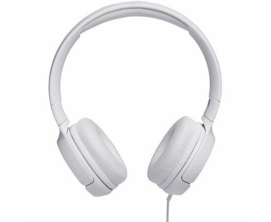 Навушники JBL T500 White (JBLT500WHT), зображення 2 Навушники JBL T500 White (JBLT500WHT), зображення 2