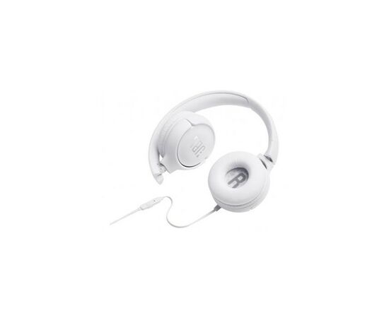 Навушники JBL T500 White (JBLT500WHT), зображення 5 Навушники JBL T500 White (JBLT500WHT), зображення 5