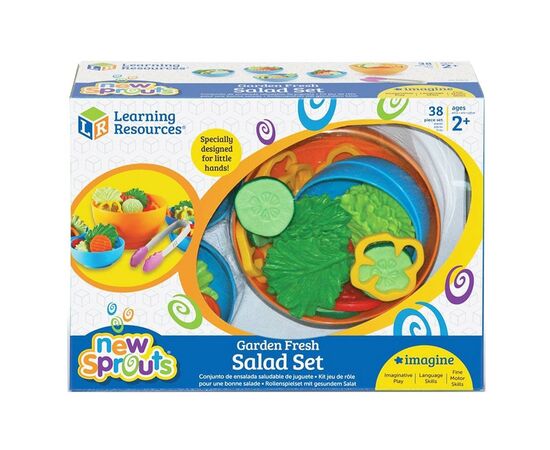 Развивающая игрушка Learning Resources Овощной салат (LER9745-D), изображение 6 Развивающая игрушка Learning Resources Овощной салат (LER9745-D), изображение 6