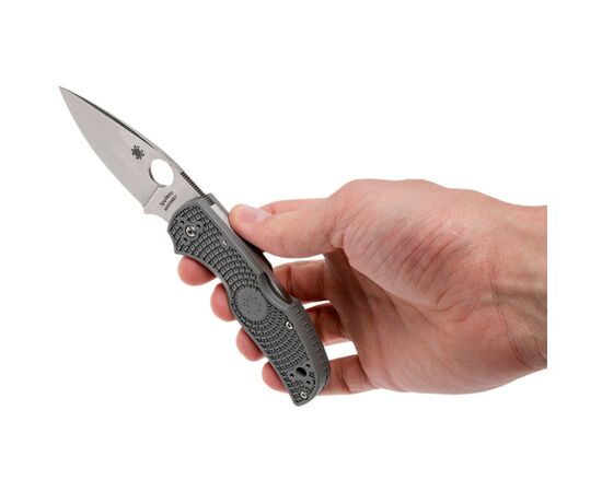 Нож Spyderco Native 5, Maxamet steel (C41PGY5), изображение 8 Нож Spyderco Native 5, Maxamet steel (C41PGY5), изображение 8