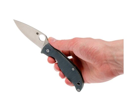Нож Spyderco Polestar (C220GPGY), изображение 8 Нож Spyderco Polestar (C220GPGY), изображение 8