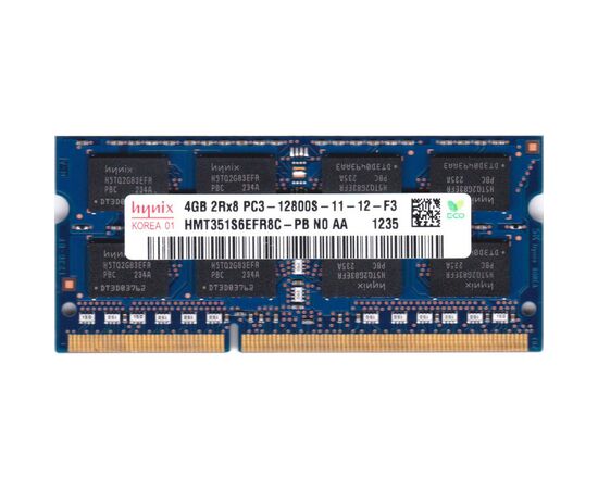 Модуль памяти для ноутбука SoDIMM DDR3 4GB 1600 MHz Hynix (HMT351S6EFR8C-PB)