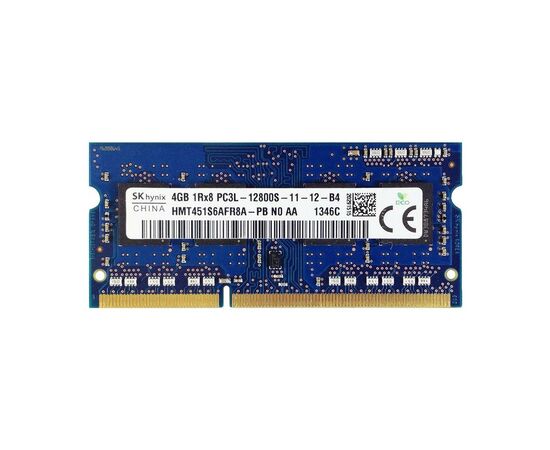 Модуль пам'яті для ноутбука SoDIMM DDR3L 4GB 1600 MHz Hynix (HMT451S6AFR8A-PB)