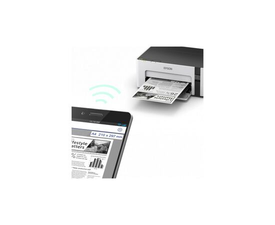 Струйный принтер Epson M1120 с WiFi (C11CG96405), изображение 9 Струйный принтер Epson M1120 с WiFi (C11CG96405), изображение 9