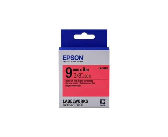 Стрічка для принтера етикеток Epson LK3RBP (C53S653001)