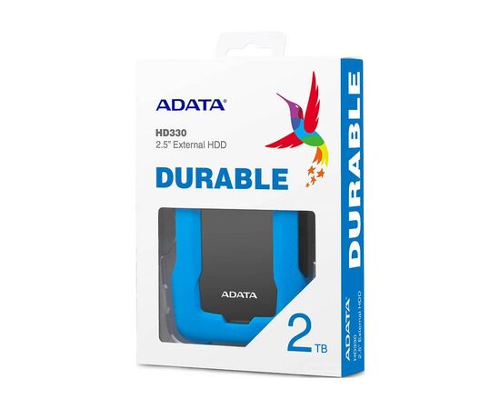 Внешний жесткий диск 2.5" 2TB ADATA (AHD330-2TU31-CBL), изображение 6 Внешний жесткий диск 2.5" 2TB ADATA (AHD330-2TU31-CBL), изображение 6