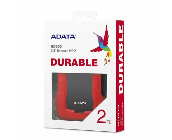 Внешний жесткий диск 2.5" 2TB ADATA (AHD330-2TU31-CRD), изображение 5 Внешний жесткий диск 2.5" 2TB ADATA (AHD330-2TU31-CRD), изображение 5