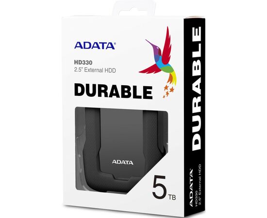 Внешний жесткий диск 2.5" 5TB ADATA (AHD330-5TU31-CBK), изображение 4 Внешний жесткий диск 2.5" 5TB ADATA (AHD330-5TU31-CBK), изображение 4