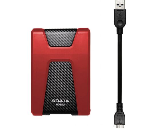 Внешний жесткий диск 2.5" 1TB ADATA (AHD650-1TU31-CRD), изображение 5 Внешний жесткий диск 2.5" 1TB ADATA (AHD650-1TU31-CRD), изображение 5