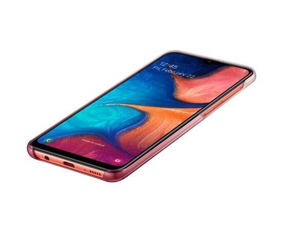 Чехол для моб. телефона Samsung Galaxy A20 (A205F) Gradation Cover Pink (EF-AA205CPEGRU), изображение 4