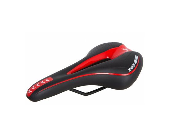 Сідло Velotrade MTB " 270*140 черно-красный YF-1018 (SAD-298)