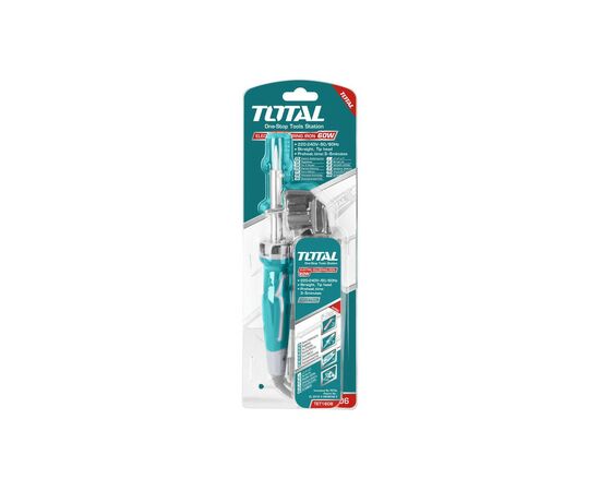 Паяльник электрический Total 60Вт. (TET1606), изображение 2 Паяльник электрический Total 60Вт. (TET1606), изображение 2