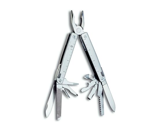 Мультитул Victorinox с инструментами в кожаном чехле (3.0323.L), изображение 2 Мультитул Victorinox с инструментами в кожаном чехле (3.0323.L), изображение 2
