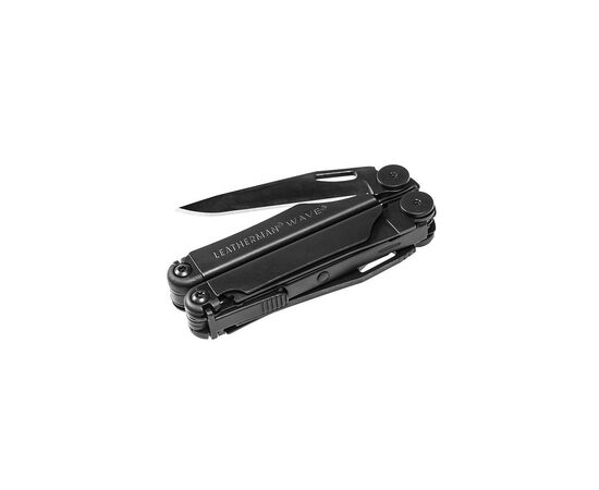 Мультитул Leatherman WAVE PLUS BLACK, синтетический чехол, карт. коробка (832526), изображение 7 Мультитул Leatherman WAVE PLUS BLACK, синтетический чехол, карт. коробка (832526), изображение 7