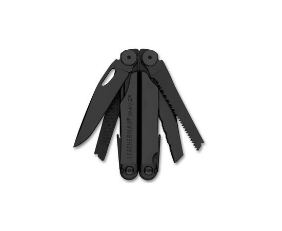 Мультитул Leatherman WAVE PLUS BLACK, синтетический чехол, карт. коробка (832526), изображение 9 Мультитул Leatherman WAVE PLUS BLACK, синтетический чехол, карт. коробка (832526), изображение 9