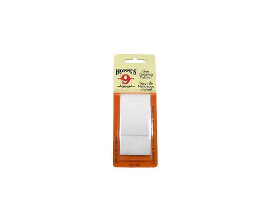Патч для чищення зброї Hoppe's .35-.270 квадратний синтетика 50 шт/уп (1203)