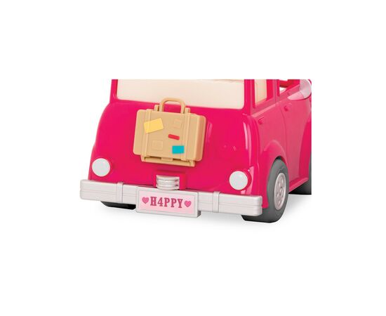 Игровой набор Li'l Woodzeez Розовая машина с чемоданом (WZ6547Z), изображение 3 Игровой набор Li'l Woodzeez Розовая машина с чемоданом (WZ6547Z), изображение 3