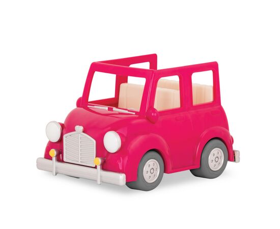 Игровой набор Li'l Woodzeez Розовая машина с чемоданом (WZ6547Z)