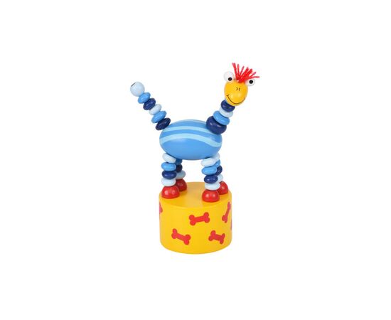 Фігурка Goki Динозавр синий нажми и тряси (53948G-1)