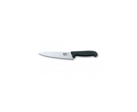 Кухонный нож Victorinox Fibrox разделочный 12 см, черный (5.2003.12)