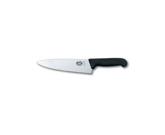 Кухонный нож Victorinox Fibrox разделочный 20 см, черный (5.2063.20)