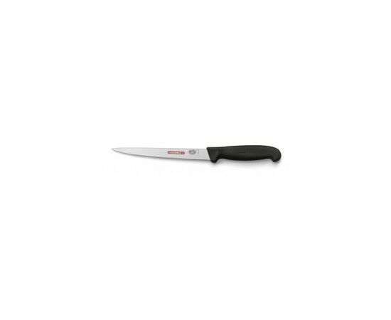 Кухонный нож Victorinox Fibrox филейный 18 см, черный (5.3813.18)