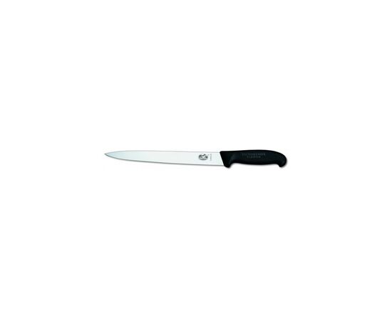 Кухонний ніж Victorinox Fibrox для нарезки 25 см, черный (5.4403.25)