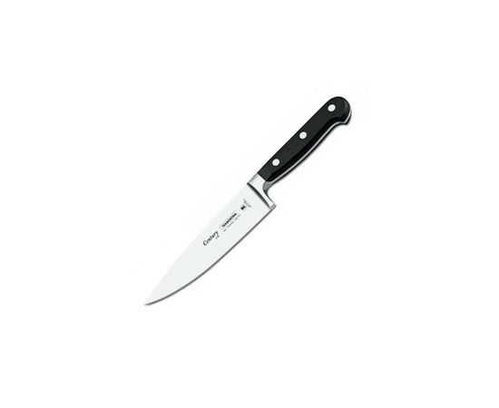 Кухонный нож Tramontina Century универсальный 178 мм, широкое лезвие Black (24011/106)