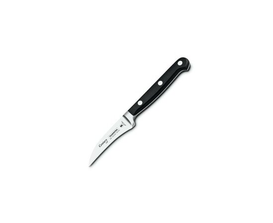 Кухонный нож Tramontina Century для чистки овощей 76 мм, загнутый Black (24001/103)