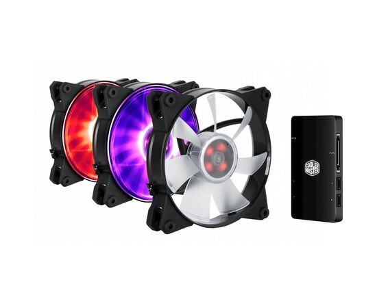 Кулер до корпусу CoolerMaster MASTERFAN PRO 120 Air Flow RGB (MFY-F2DC-113PC-R1)