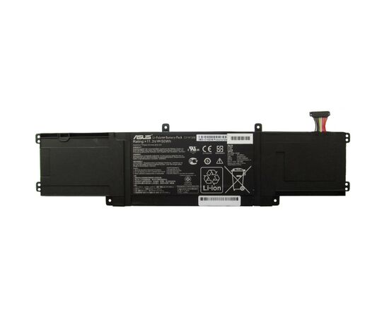 Акумулятор до ноутбука ASUS UX302 C31N1306, 4300mAh (50Wh), 6cell, 11.3V, Li-ion, черная (A47293)