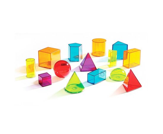 Развивающая игрушка Learning Resources 3D-геометрия (LER4331), изображение 2 Развивающая игрушка Learning Resources 3D-геометрия (LER4331), изображение 2