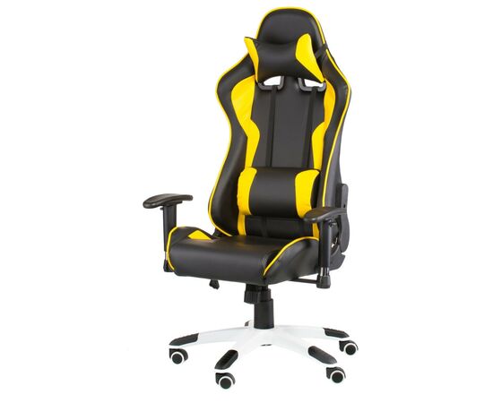 Кресло игровое Special4You ExtremeRace black/yellow (000002301)